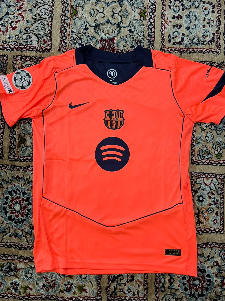 Barcelona Third Jersey 2025/26 — Third shirt by Velocita